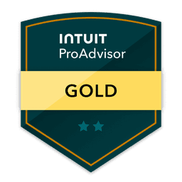 Intuit ProAdvisor Gold tier badge